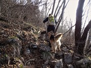 CORNAGERA e POIETO innevati ad anello da Aviatico (21febb21) - FOTOGALLERY